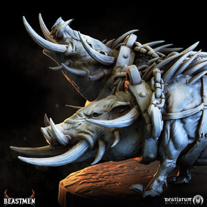 Capra Chariot | Beastmen | Bestiarum | Miniatures D&D Wargaming DnD