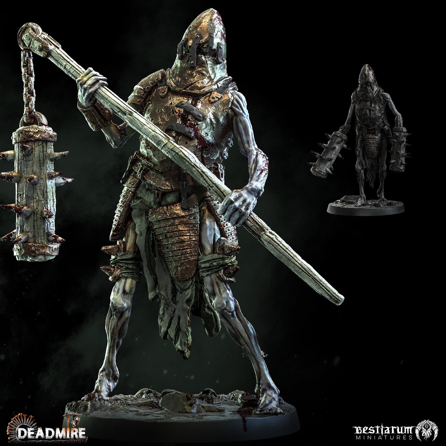 Deadwalker Batterers | Deadmire | Bestiarum | Miniatures D&D Wargaming DnD