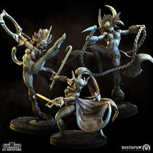 Load image into Gallery viewer, Death Dancers | Itinerant Gladiators | Bestiarum | Miniatures | D&amp;D | Wargaming | DnD