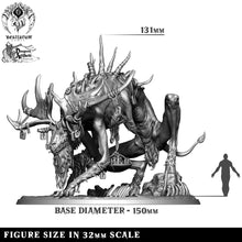 Load image into Gallery viewer, Nightmare Beast | The Wilds | Bestiarum | Miniatures D&amp;D Wargaming DnD