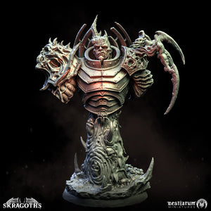 Skragoth Raider Bust | Hellspawn | Bestiarum | Miniatures D&D Wargaming DnD