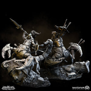 Keliterian warriors | The Wilds | Bestiarum | Miniatures D&D Wargaming DnD