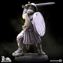 Load image into Gallery viewer, Militia Footmen | House Lionheart | Bestiarum | Miniatures D&amp;D Wargaming DnD