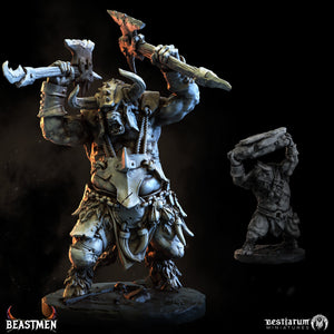 Aurox Battlesmith | Beastmen | Bestiarum | Miniatures D&D Wargaming DnD