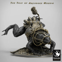Load image into Gallery viewer, Landing Frog - Saddled - The Tale of Archduke Mousin - Rescale Miniatures - Wargaming D&amp;D DnD