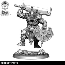 Load image into Gallery viewer, Gladiator Sentinel | The Court of Balazar | Bestiarum | Miniatures D&amp;D Wargaming DnD