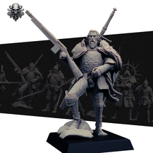 Load image into Gallery viewer, Captain - Trench Souls of Königsberg - Realsteone - Terrain Wargaming D&amp;D DnD 32mm 54mm