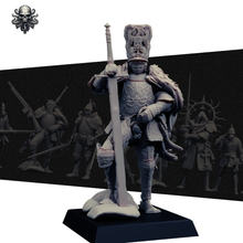 Load image into Gallery viewer, Captain - Trench Souls of Königsberg - Realsteone - Terrain Wargaming D&amp;D DnD 32mm 54mm