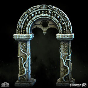 Church Entrance | Gorgon Catacombs | Bestiarum | Miniatures D&D Wargaming DnD