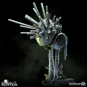 Divine Machine Bust | Spires of Allstein | Bestiarum | Miniatures D&D Wargaming DnD