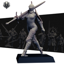 Load image into Gallery viewer, Zweihander Saint 2 - Trench Souls of Königsberg - Realsteone - Terrain Wargaming D&amp;D DnD 32mm 54mm