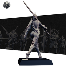 Load image into Gallery viewer, Zweihander Saint 2 - Trench Souls of Königsberg - Realsteone - Terrain Wargaming D&amp;D DnD 32mm 54mm