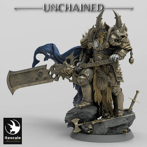 King Olaf - Unchained -Rescale Miniatures - Wargaming D&D DnD