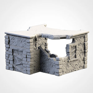Abandoned Town - Battle Builder Tech - Txarli Factory Terrain Wargaming D&D DnD