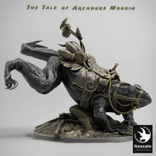 Load image into Gallery viewer, Landing Frog - Saddled - The Tale of Archduke Mousin - Rescale Miniatures - Wargaming D&amp;D DnD
