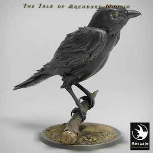 Perched Magpie - Wild - The Tale of Archduke Mousin - Rescale Miniatures - Wargaming D&D DnD