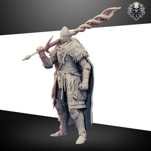 Wolf Knight - Realsteone - Terrain Wargaming D&D DnD 32mm 40mm 54mm