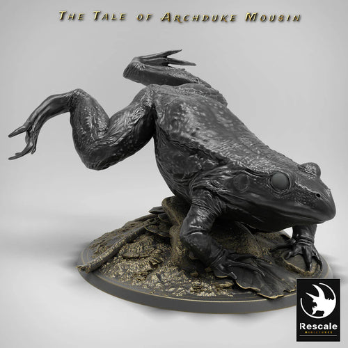 Landing Frog - Wild - The Tale of Archduke Mousin - Rescale Miniatures - Wargaming D&D DnD