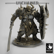 Load image into Gallery viewer, Olaf&#39;s Efreim Heavy Soldier - Sword - Unchained - Rescale Miniatures - Wargaming D&amp;D DnD