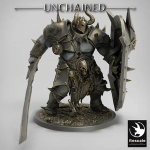 Olaf's Efreim Heavy Soldier - Sword - Unchained - Rescale Miniatures - Wargaming D&D DnD