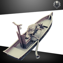 Load image into Gallery viewer, Shinbone Barge - Realsteone - Terrain Wargaming D&amp;D DnD 32mm 40mm 54mm