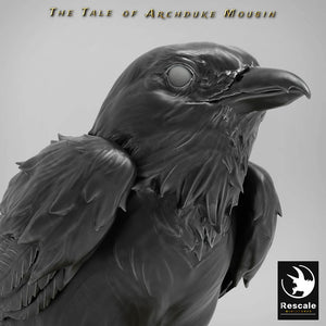 Standing Magpie - Wild - The Tale of Archduke Mousin - Rescale Miniatures - Wargaming D&D DnD