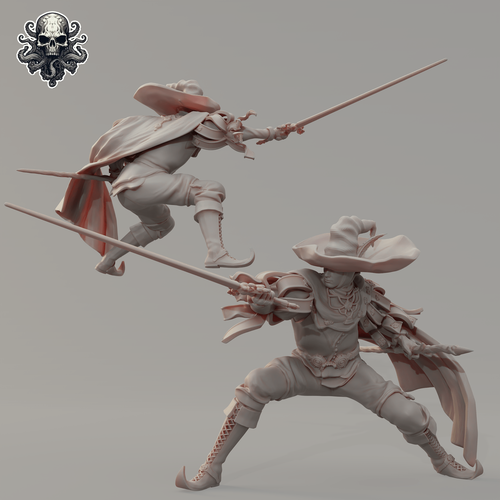 Spellblade Mage - Realsteone - Terrain Wargaming D&D DnD 32mm 40mm 54mm