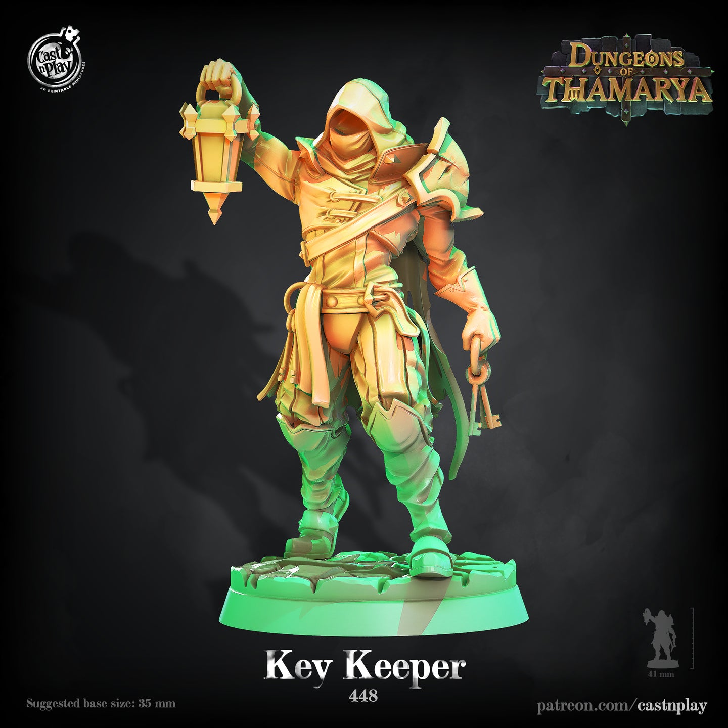 Key Keeper - Dungeons of Thamarya - CastNPlay Wargaming D&D DnD