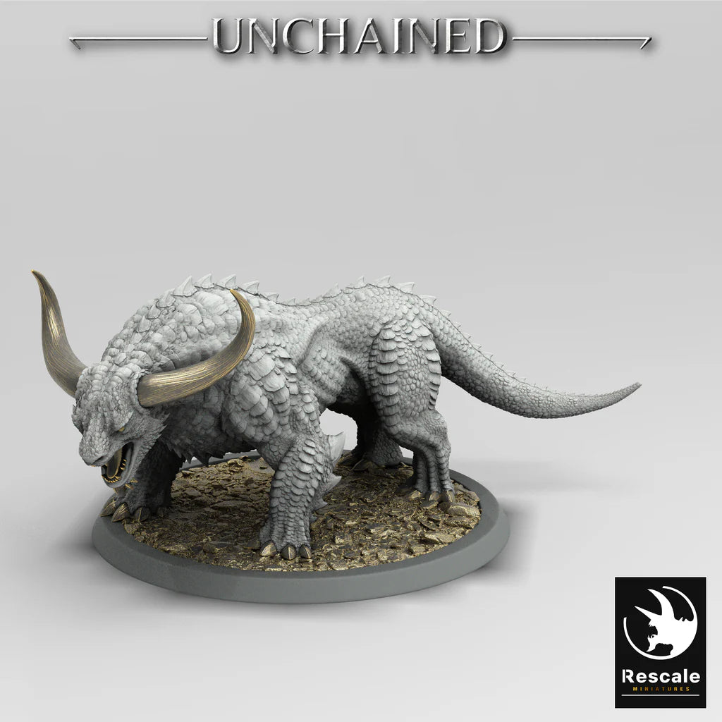 Wild Araki - Pose 1 - Unchained - Rescale Miniatures - Wargaming D&D DnD