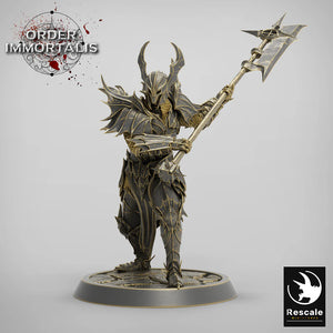 Blood Knight Halberd Squadron - Order Immortalis - Rescale Miniatures - Wargaming D&D DnD