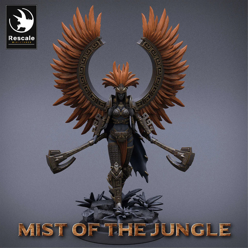 Amazon General - Mist of the Jungle - Rescale Miniatures - Wargaming D&D DnD
