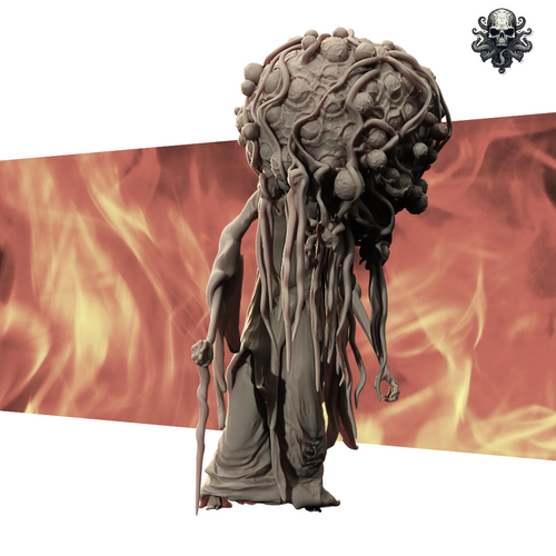 Untouchable Senior Citizen - Realsteone - Terrain Wargaming D&D DnD 32mm 40mm 54mm