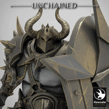 Load image into Gallery viewer, Olaf&#39;s Efreim Heavy Soldier - Sword - Unchained - Rescale Miniatures - Wargaming D&amp;D DnD