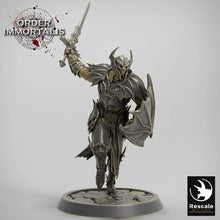Load image into Gallery viewer, Blood Knight Sword Squadron - Order Immortalis - Rescale Miniatures - Wargaming D&amp;D DnD