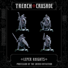 Load image into Gallery viewer, Procession of the Sacred Affliction Leper-Knights - Trench Pilgrims - Trench Crusade