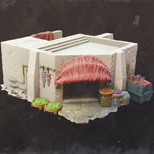 Load image into Gallery viewer, Glupto&#39;s Grub - Mos Jemra - Multiverse - Terrain Wargaming D&amp;D DnD