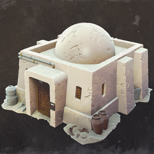 Hadria's Abode - Mos Jemra - Multiverse - Terrain Wargaming D&D DnD