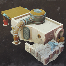 Load image into Gallery viewer, Ionflare Fuelworks - Mos Jemra - Multiverse - Terrain Wargaming D&amp;D DnD