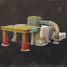 Load image into Gallery viewer, Ionflare Fuelworks - Mos Jemra - Multiverse - Terrain Wargaming D&amp;D DnD