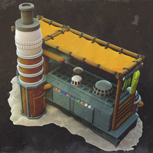 Load image into Gallery viewer, Del&#39;s Grill - Mos Jemra - Multiverse - Terrain Wargaming D&amp;D DnD