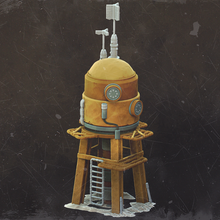 Load image into Gallery viewer, Water Tower - Mos Jemra - Multiverse - Terrain Wargaming D&amp;D DnD