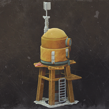 Load image into Gallery viewer, Water Tower - Mos Jemra - Multiverse - Terrain Wargaming D&amp;D DnD