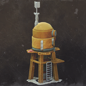 Water Tower - Mos Jemra - Multiverse - Terrain Wargaming D&D DnD