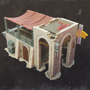 Sandrake Guildhall - Mos Jemra - Multiverse - Terrain Wargaming D&D DnD