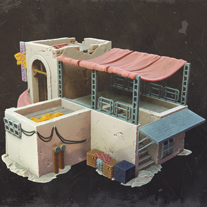Sandrake Guildhall - Mos Jemra - Multiverse - Terrain Wargaming D&D DnD