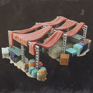 Oasis Outfitters - Mos Jemra - Multiverse - Terrain Wargaming D&D DnD