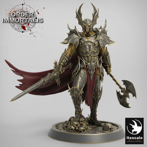 Blood Knight Generals - Order Immortalis - Rescale Miniatures - Wargaming D&D DnD