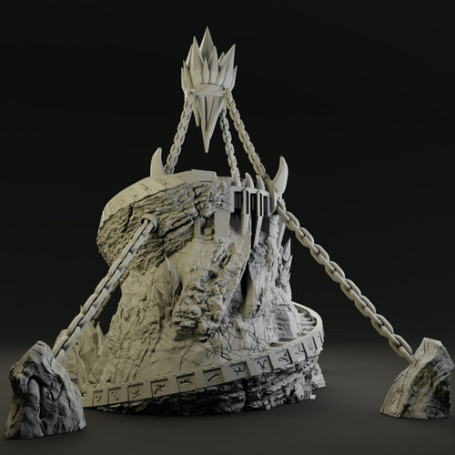 Dark Lord Floating Crystal - Dominion of the Dark Lord - Tabletop Terrain - Terrain Wargaming D&D DnD