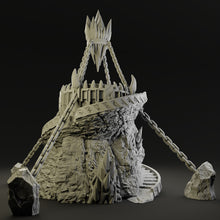 Load image into Gallery viewer, Dark Lord Floating Crystal - Dominion of the Dark Lord - Tabletop Terrain - Terrain Wargaming D&amp;D DnD