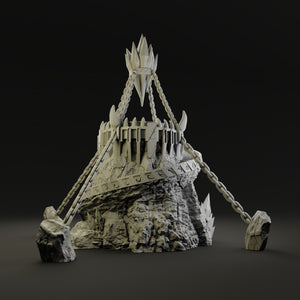 Dark Lord Floating Crystal - Dominion of the Dark Lord - Tabletop Terrain - Terrain Wargaming D&D DnD